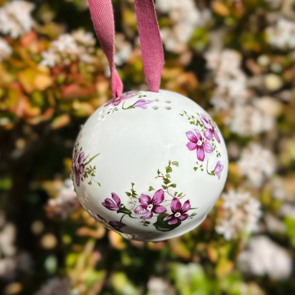 Vintage Hammersly Pomander Diffuser Ball